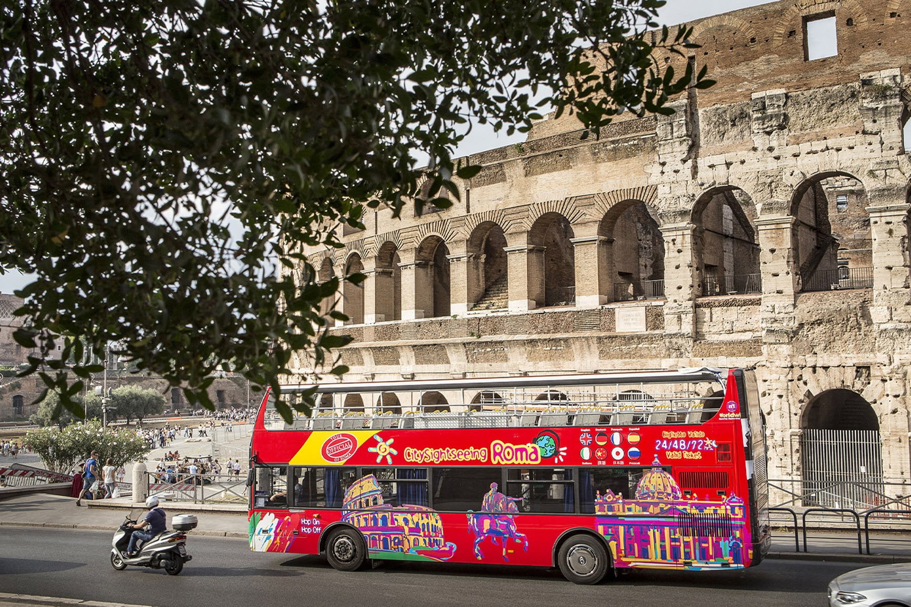 Hop On Hop Off bussen in Rome