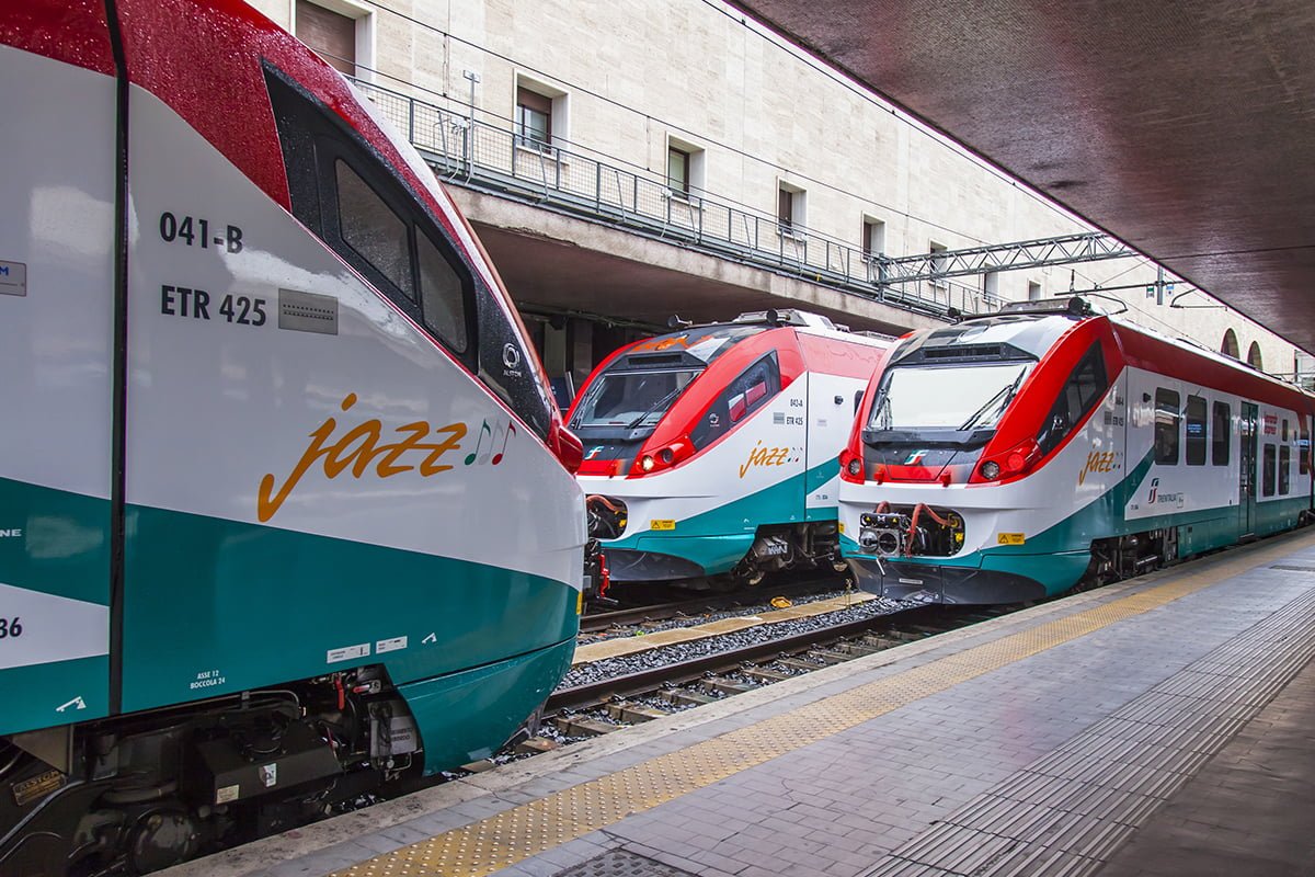 De Leonardo Express trein in Rome