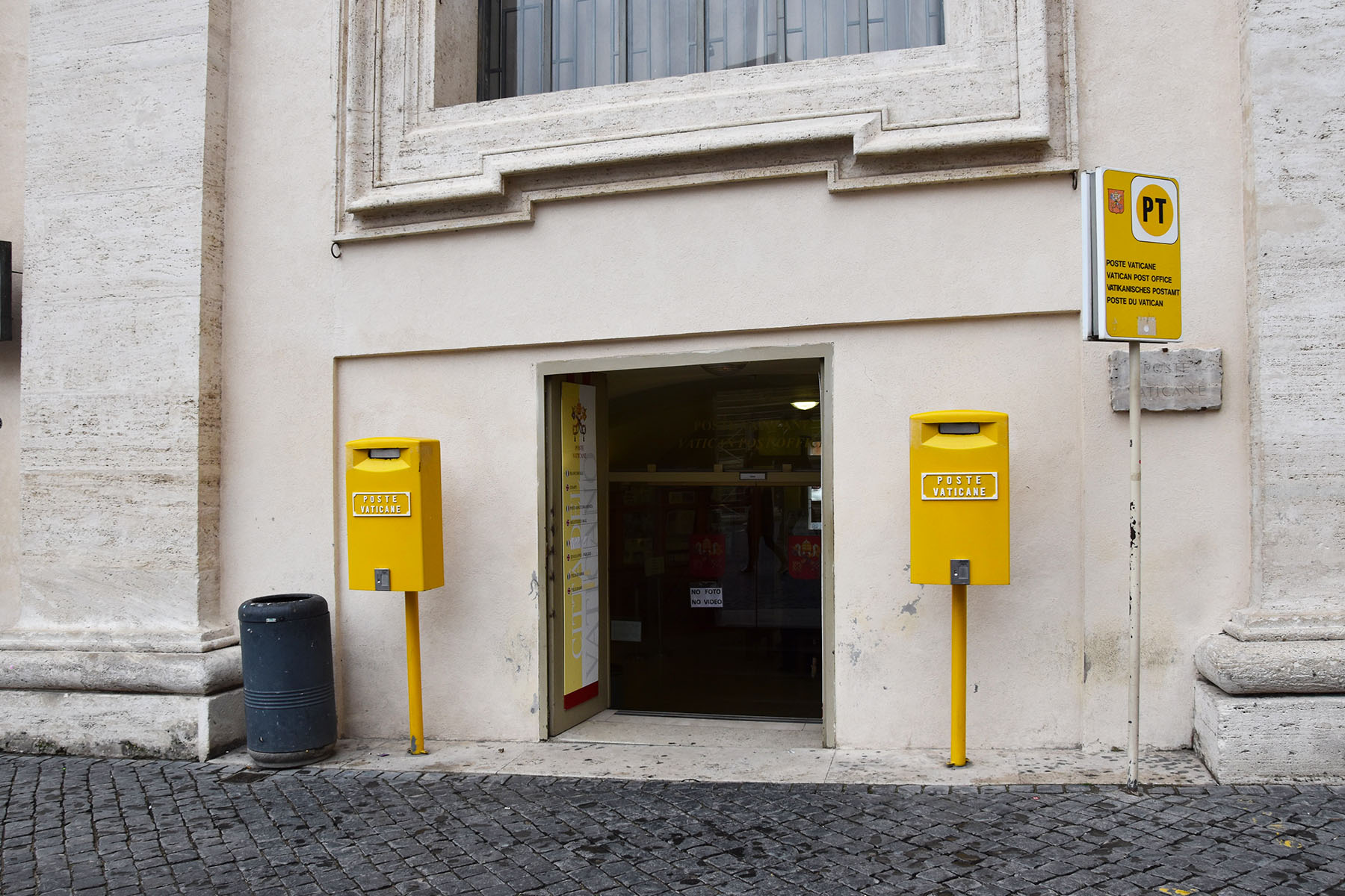 Het postkantoor in Vaticaanstad