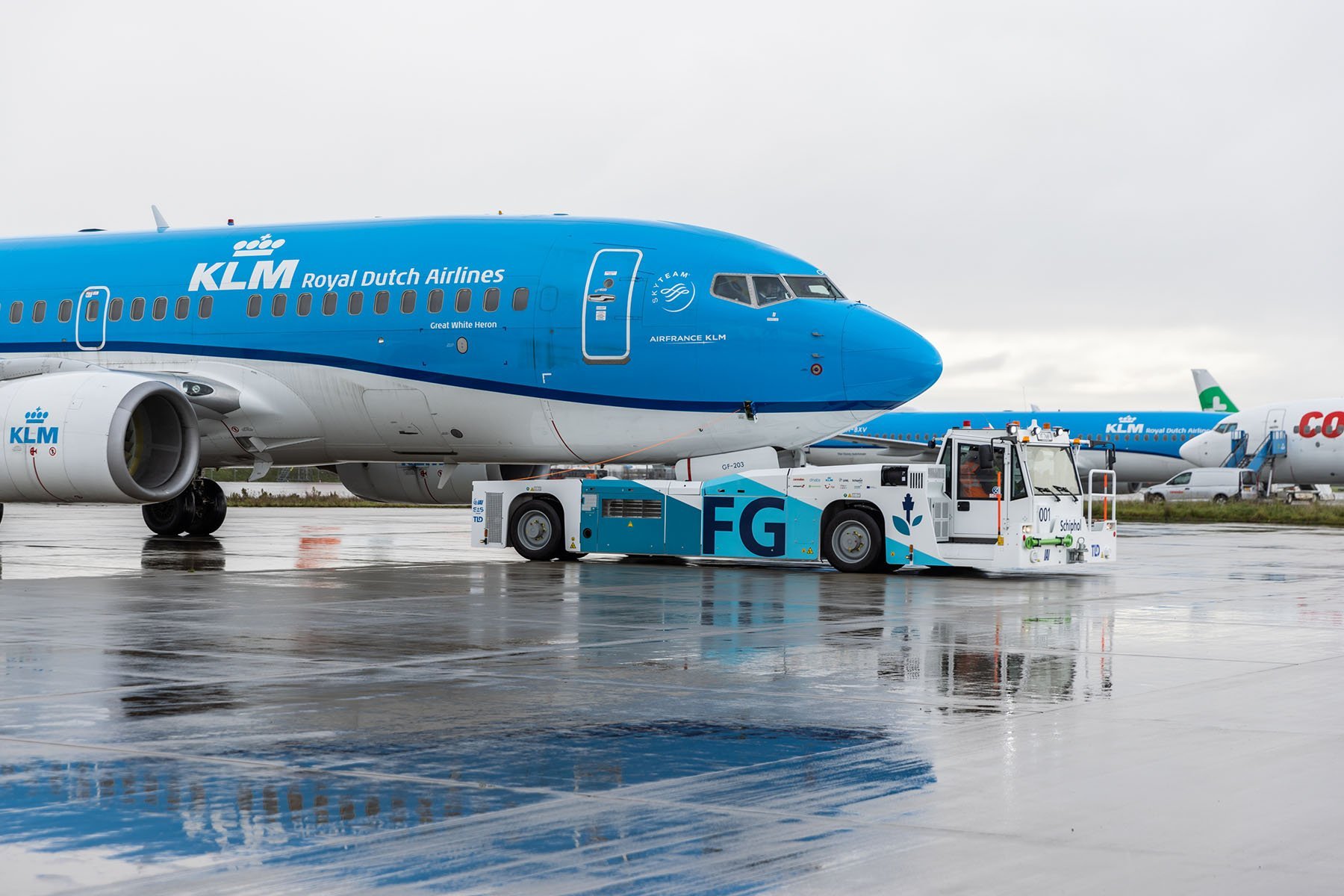 Vliegen naar Rome